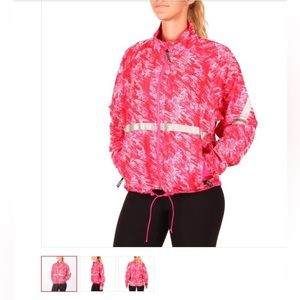 RUNNING ROOM UNISEX PRINTED REFLECTIVE JACKET X-LARGE